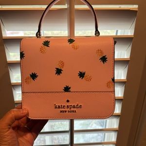 Kate Spade Pink Pineapple, small tote
